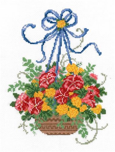 Floral Basket Kit By Ursula Michael - Imaginating Kits