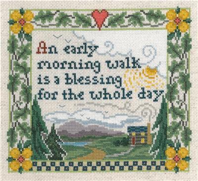 Early Morning Walk By Sandra Cozzolino - Imaginating