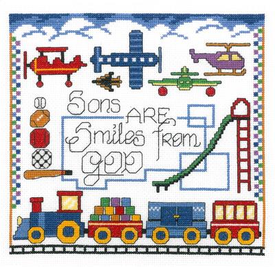 Son's Smiles Kit By Ursula Michael - Imaginating Kits