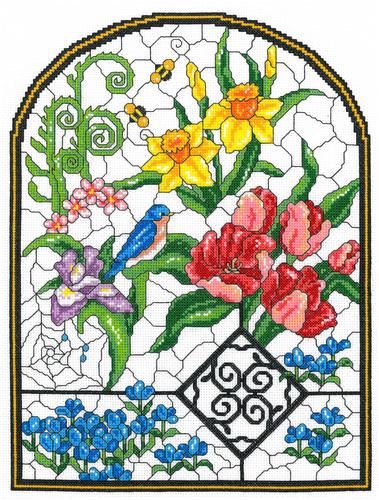 Spring Stained Glass - Ursula Michael