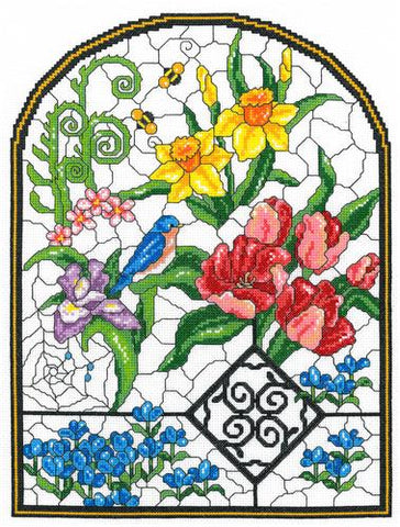 Spring Stained Glass - Ursula Michael