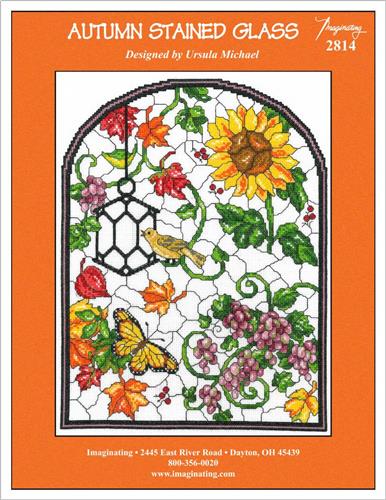 Autumn Stained Glass Kit By Ursula Michael - Imaginating Kits