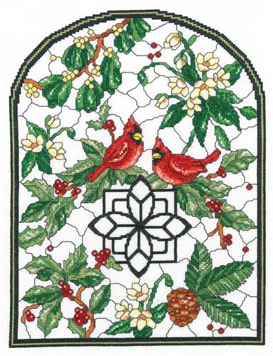 Winter Stained Glass Kit By Ursula Michael - Imaginating Kits
