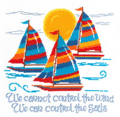 Sailboats In The Wind - Ursula Michael