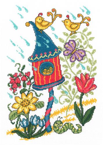 Spring Birdhouse - Ursula Michael