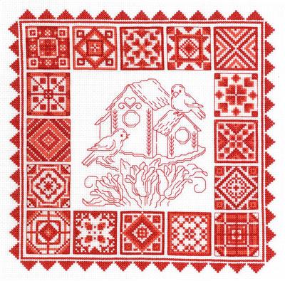 Redwork Quilt Kit By Ursula Michael - Imaginating Kits