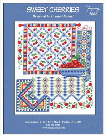 Sweet Cherries Kit By Ursula Michael - Imaginating Kits