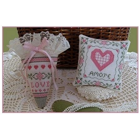 All About Love - Plum Pudding NeedleArt