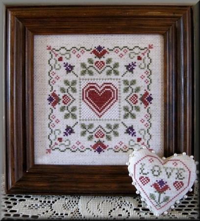 Stitched With Love - Plum Pudding NeedleArt