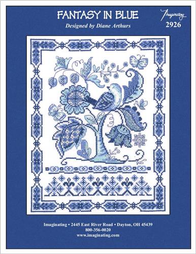 Fantasy In Blue Kit By Diane Arthurs - Imaginating Kits