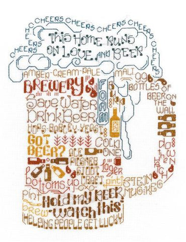 Let's Drink Beer Kit By Ursula Michael - Imaginating Kits