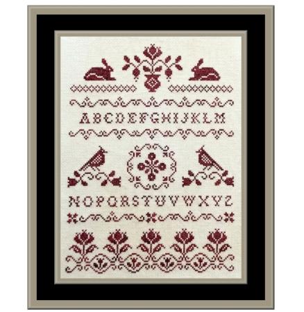 Emma's Garden - Plum Pudding NeedleArt