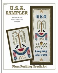 USA Sampler - Plum Pudding NeedleArt