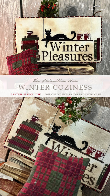 Winter Coziness - Primitive Hare