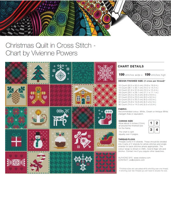 Christmas Quilt - Vivsters
