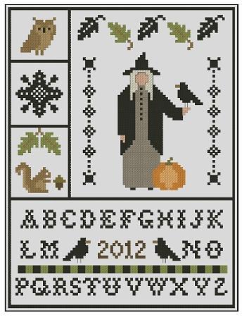 Hocus Pocus - Plum Pudding NeedleArt