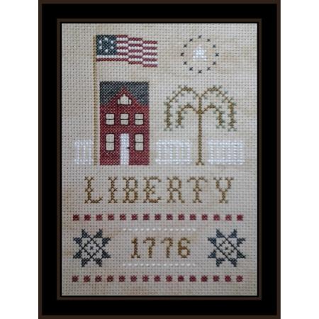 Liberty Street - Plum Pudding NeedleArt