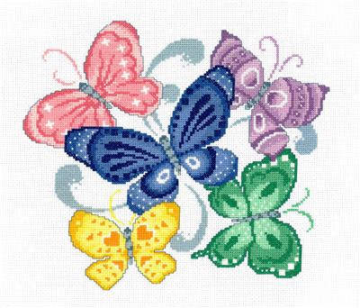Spring Butterflies Kit By Ursula Michael - Imaginating Kits