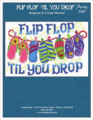 Flip Flop 'Til You Drop Kit By Ursula Michael - Imaginating Kits