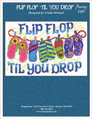 Flip Flop 'Til You Drop Kit By Ursula Michael - Imaginating Kits