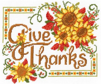 Give Thanks Sunflowers Kit By Ursula Michael - Imaginating Kits