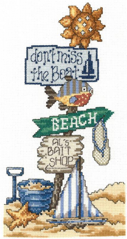 Beach Signs I - Ursula Michael