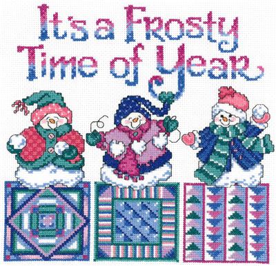 Frosty Snowmen - Ursula Michael
