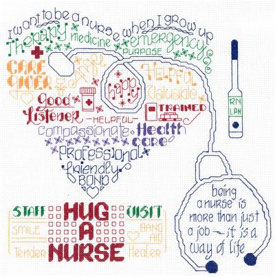 Let's Hug A Nurse - Ursula Michael