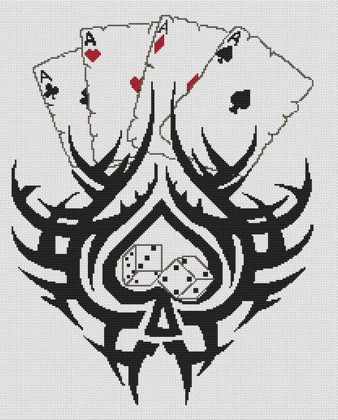 Gambler - White Willow Stitching