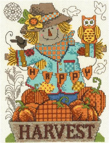 Happy Harvest Scarecrow By Diane Arthurs - Imaginating