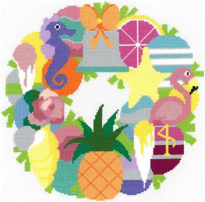 Summer Wreath Kit By Raymond Crawford - Imaginating Kits