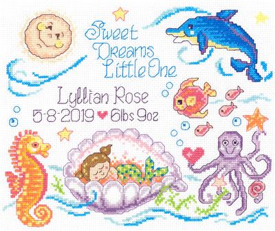 Sea Angels Birth Record Kit By Ursula Michael - Imaginating Kits