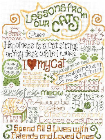 Let's Learn From Our Cat Kit By Ursula Michael - Imaginating Kits