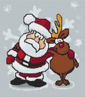 Santa's Pal - White Willow Stitching