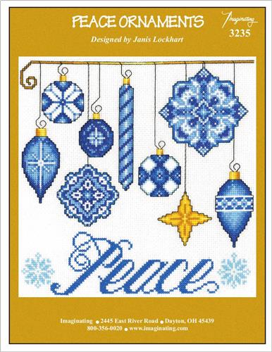 Peace Ornaments Kit By Janis Lockhart - Imaginating Kits