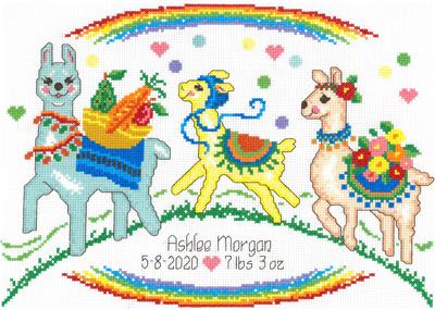 Llama Birth Record Kit By Ursula Michael - Imaginating Kits