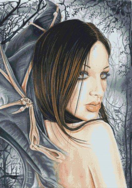 Batgirl - White Willow Stitching