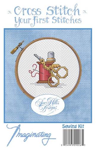 Sewing Kit Cross Stitch Kit By Sue Hillis - Imaginating Kits