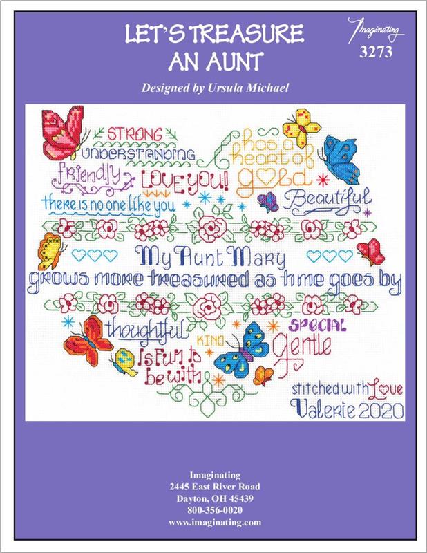 Let's Treasure An Aunt Kit By Ursula Michael - Imaginating Kits