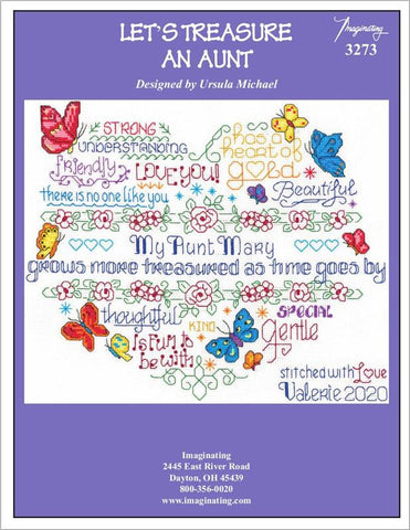 Let's Treasure An Aunt Kit By Ursula Michael - Imaginating Kits