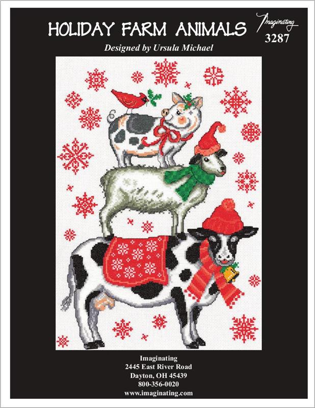 Holiday Farm Animals Kit By Ursula Michael - Imaginating Kits