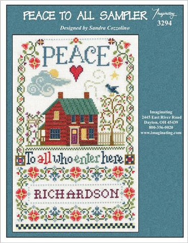 Peace To All Sampler Kit By Sandra Cozzolino - Imaginating Kits