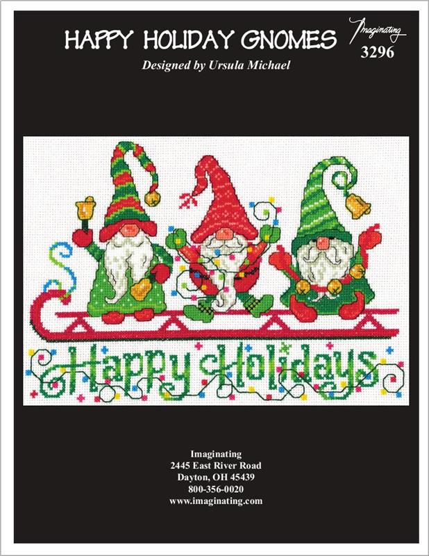 Happy Holiday Gnomes Kit By Ursula Michael - Imaginating Kits