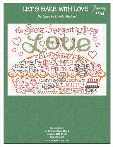 Let's Bake With Love Kit By Ursula Michael - Imaginating Kits