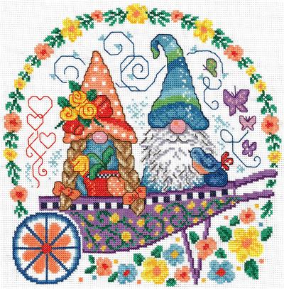 Gnomes In The Garden - Ursula Michael