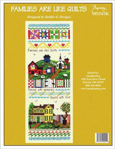 Families Are Like Quilts Kit By Bobbie G Designs - Imaginating Kits