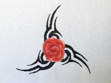 The Rose - White Willow Stitching