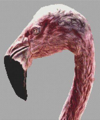 Flamingo 2 - White Willow Stitching