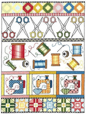 Sewing Sampler By Bobbie G Designs - Imaginating
