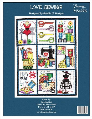 Love Sewing Kit By Bobbie G Designs - Imaginating Kits